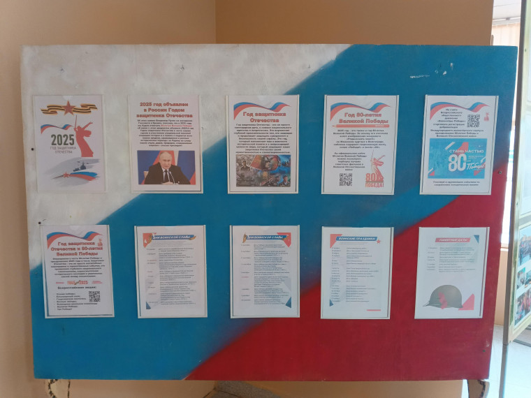 Год защитника Отечества.
